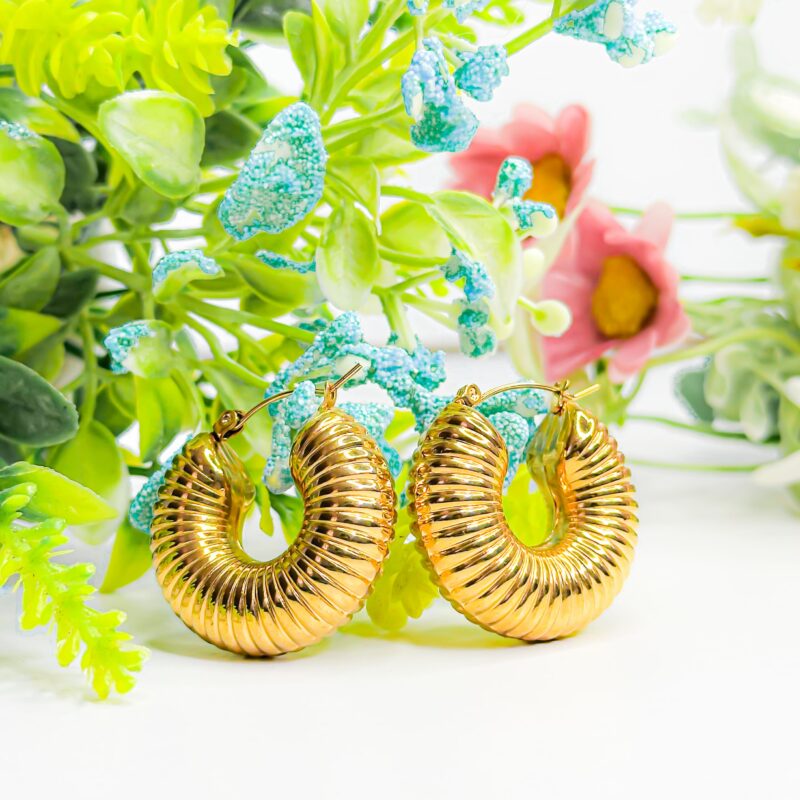 Aura Hoop Earrings