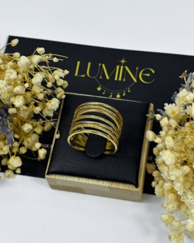 Golden Layer Ring