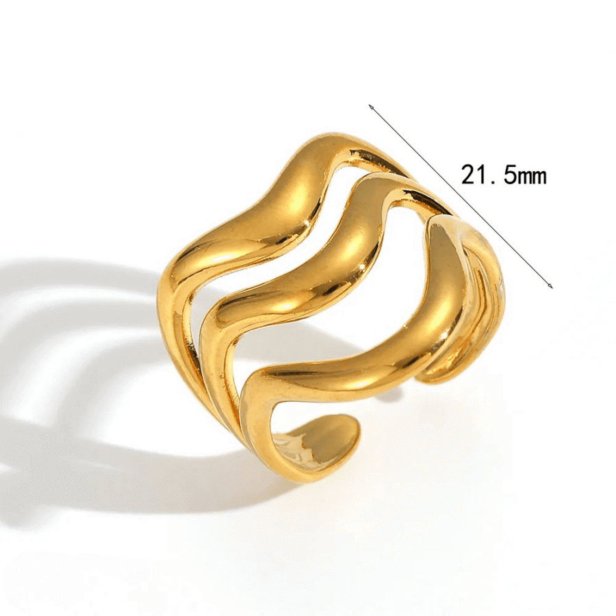 AQUA CURVE RING – Image 4