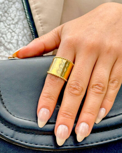 lumine-bague-aurelia -ring-front-model