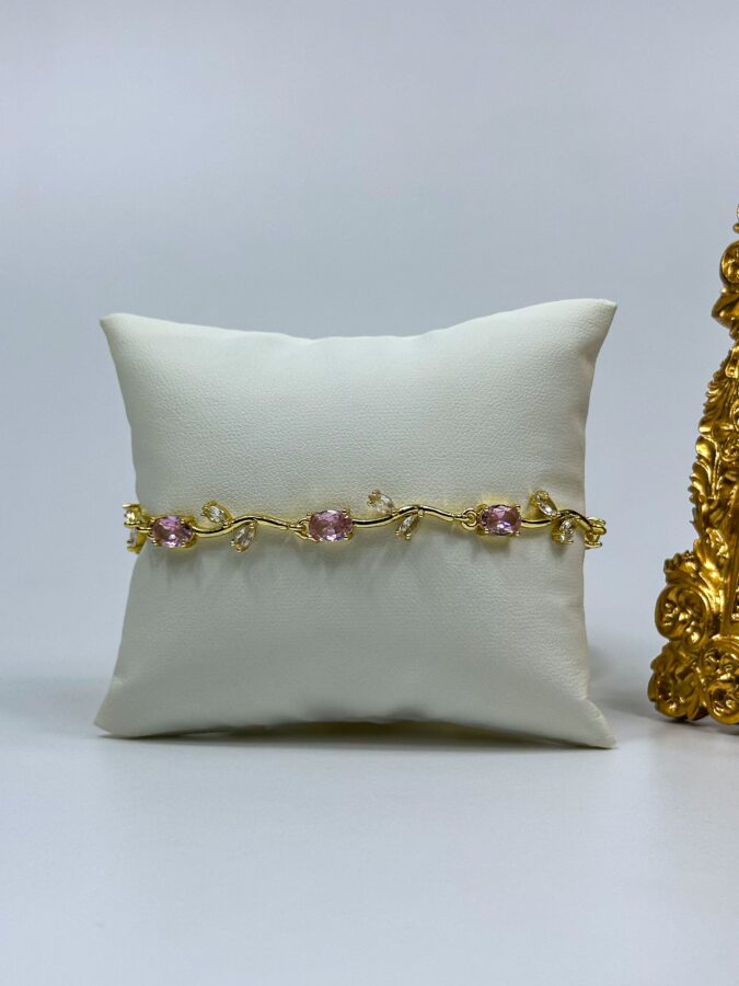 Tulip Garden Bracelet - Pink – Image 2