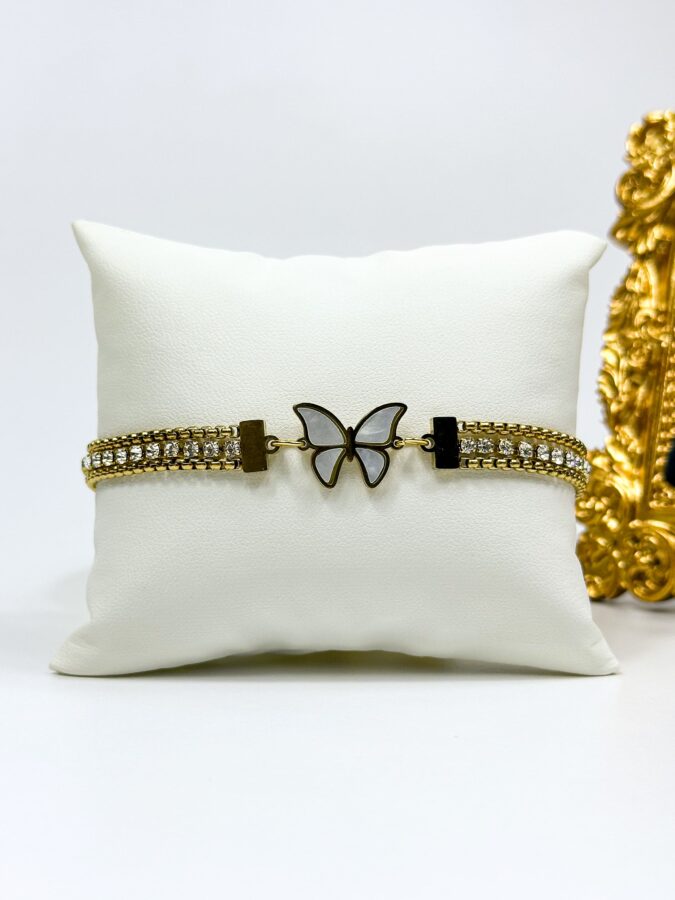 Butterfly Charm Bracelet – Image 5